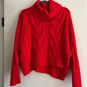 Moon and Madison chenille sweater